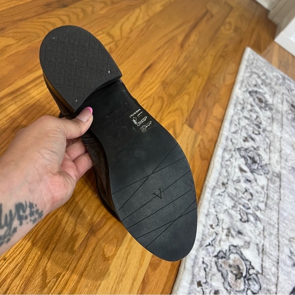 Aquatalia side buckle suede ankle bootie - Picture 4 of 4